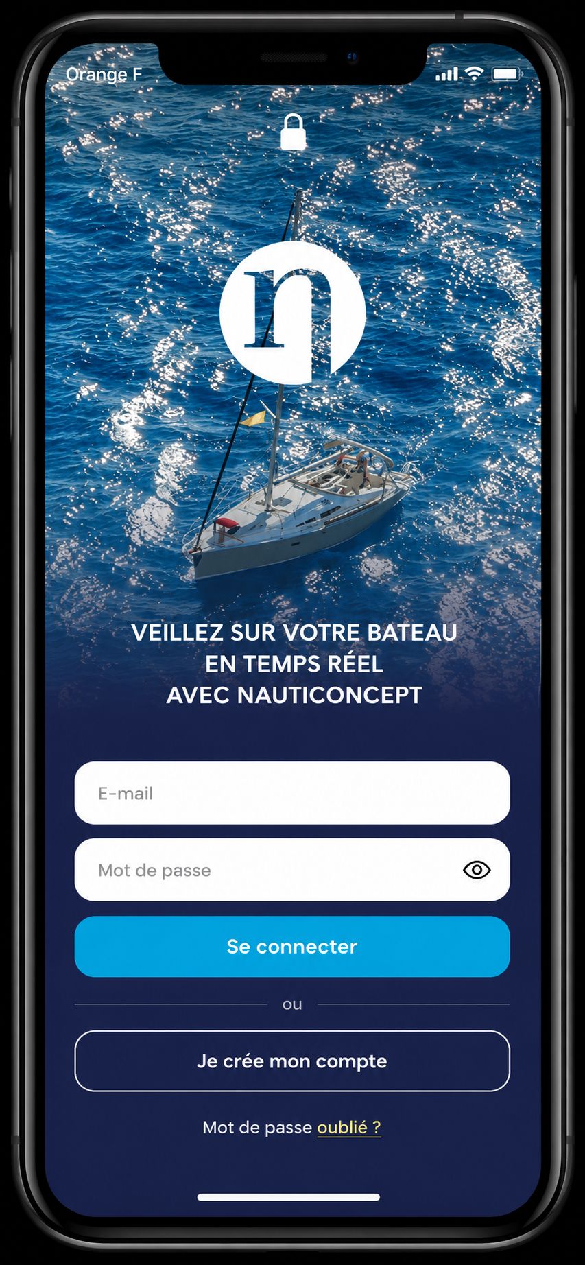 Connexion application Nauticoncept